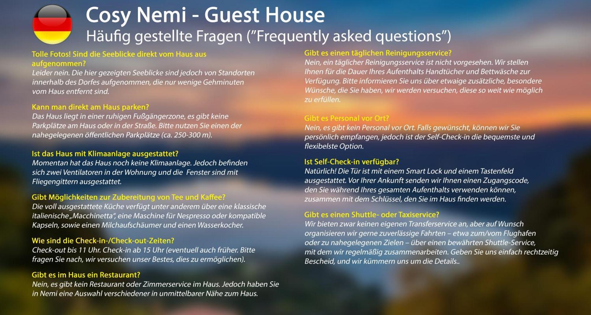 Cosy Nemi - Guest House Exteriér fotografie